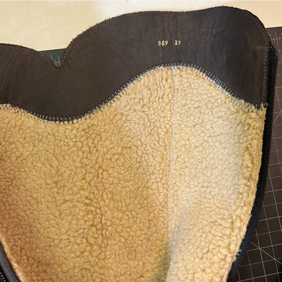 VGUC El Naturalista lined leather boots size 39 - Picture 5 of 7